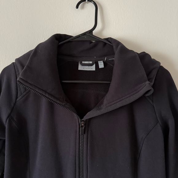 Athleta Black Zip Up Hoodie - Picture 5 of 7